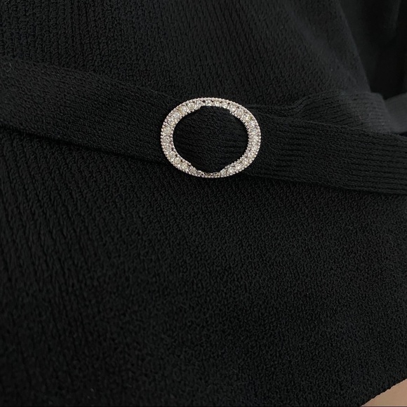 ST. John evening basics Black Jacket sweater knit - Picture 6 of 7